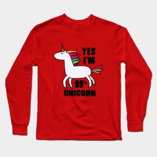 99% Unicorn Long Sleeve T-Shirt